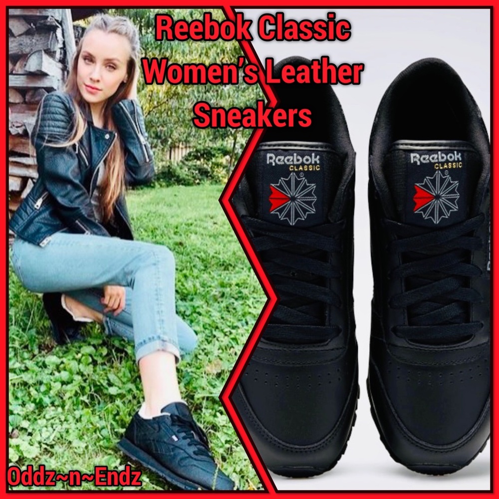 FINAL PRICE MARKDOWN!/Reebok Classic Women’s Leather Sneakers Size 5.5